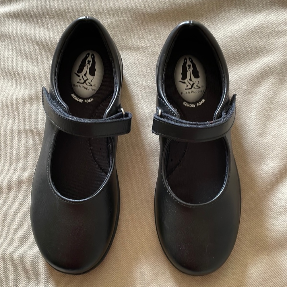 Hush Puppies Lexi Mary Jane Flat in Black 🆕️ No box